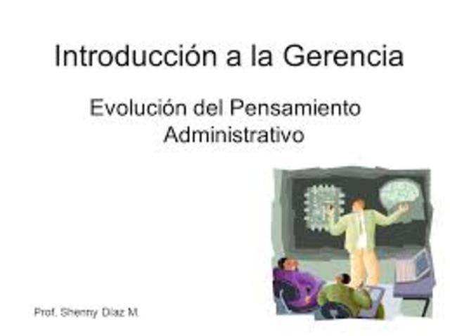 PENSAMIENTO ADMINISTRATIVO MODERNO