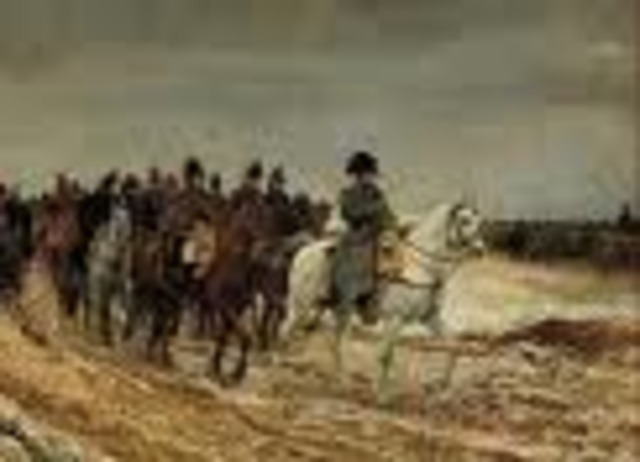 Napoleón entra en España (La gran Armée)