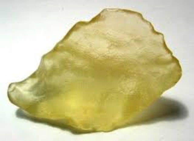 Descubrimiento del vidrio.