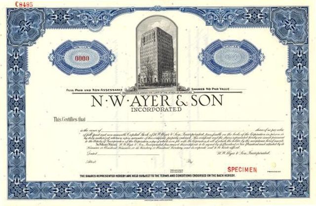 Fundación de N.W. Ayer & Son