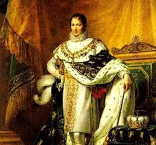 Proclamación de José Bonaparte como rey de España 4 de Junio de 1808