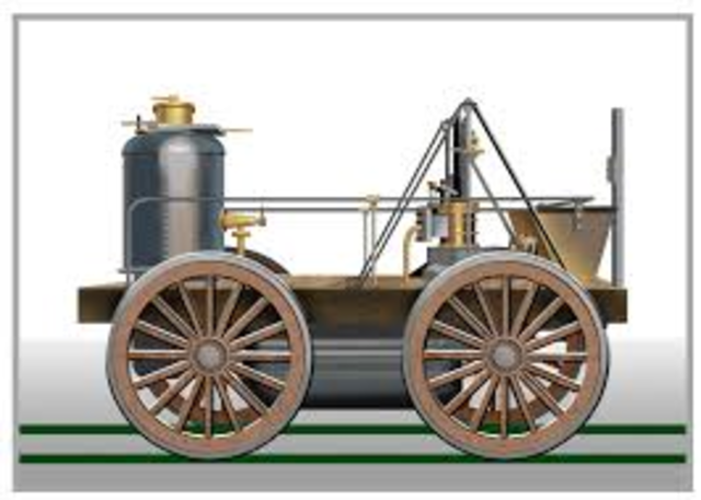 Edad moderna. máquina de vapor.