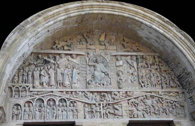 Timpano de Saint Foy de Coques