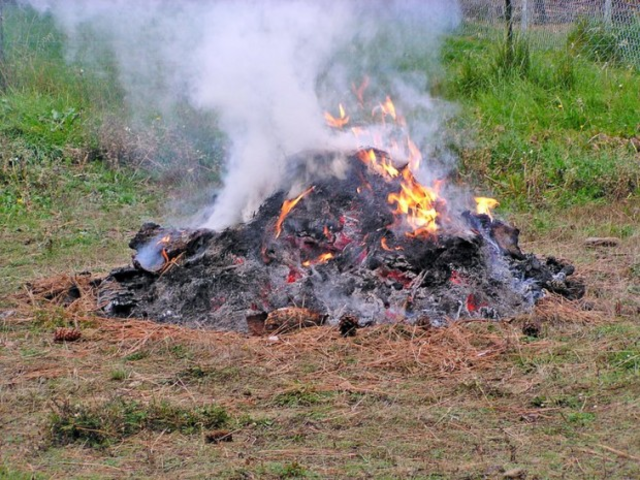 Prohibición de la quema al aire libre