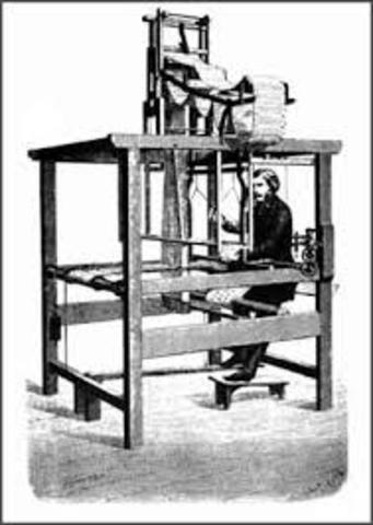 Máquina de telar de Jacquard