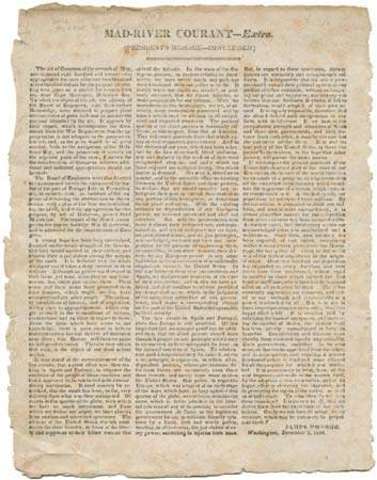 Monroe Doctrine Issued