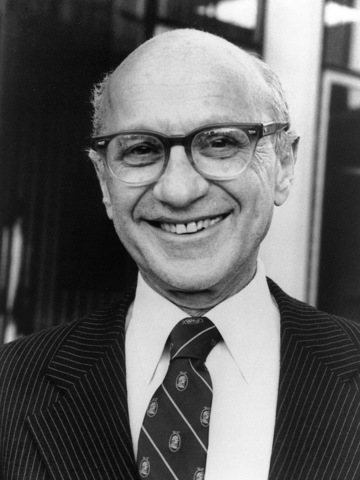 Milton Friedman presenta versión sobre rol de las empresas.