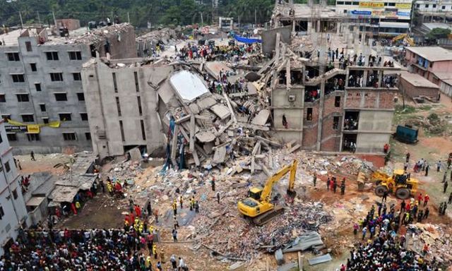 Derrumbe de Rana Plaza en Bangladesh.