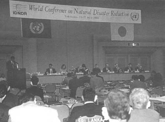 Conferencia Internacional Reducción Desastres Naturales