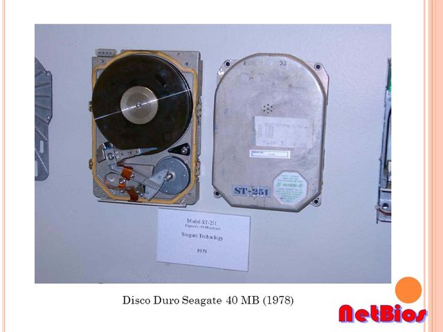 Disco Duro Seagate 40 MB