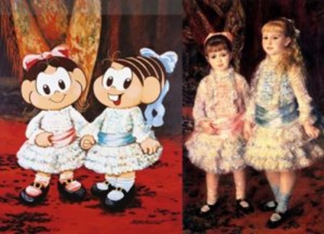 Exposição de arte Histórias em Quadrões