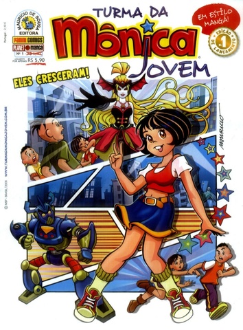 Publicação da Turma da Mônica Jovem