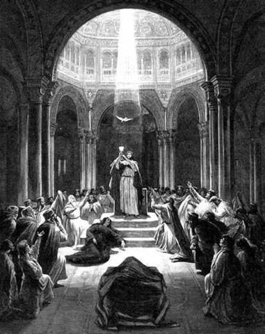 The Finding of the Holy Grail