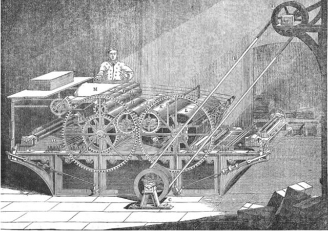 IMPRENTA DE 4 CILINDROS