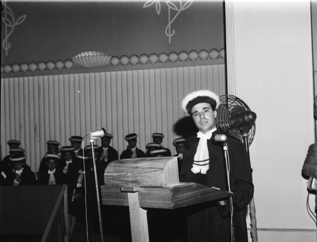 Formatura da primeira turma de Odontologia