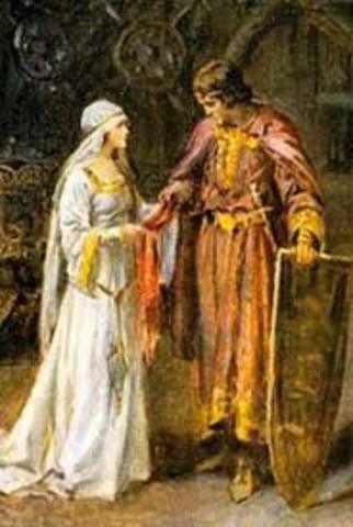 Sir Lancelot and Elaine