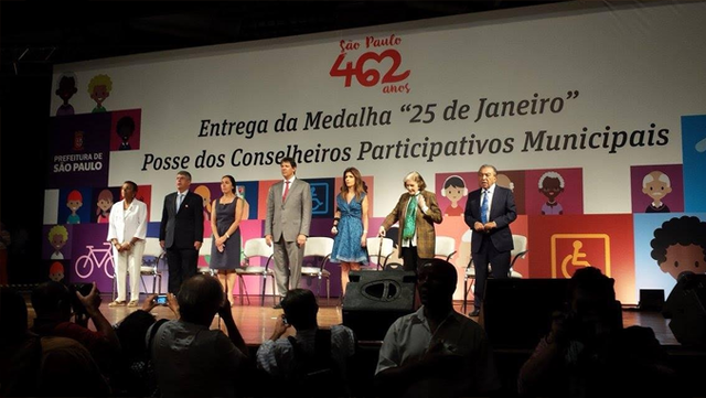 Recebeu a Medalha 25 de Janeiro