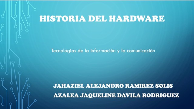 Historia del Hardware