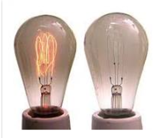 LA BOMBILLA INCANDESCENTE