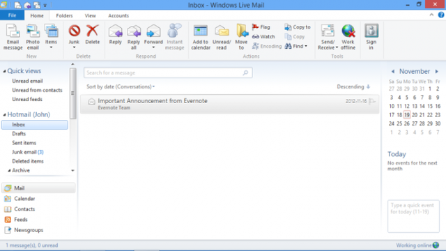 Windows Live Hotmail