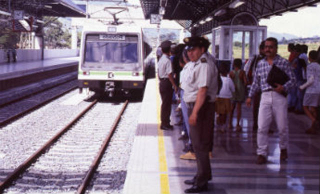 El metro de Medellin