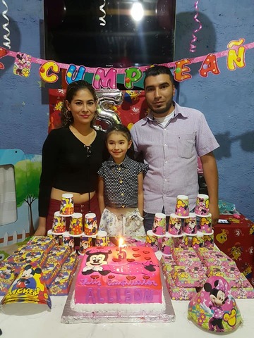 CUMPLEAÑOS NUMERO 5 DE MI HIJA