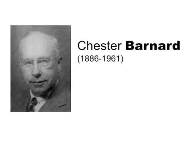 Teoría de Sistemas Chester Barnard