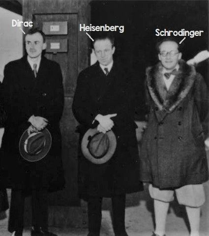 Heisenberg, Schrödinger y Dirac