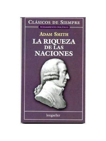 Se publica el libro riqueza de las naciones