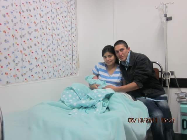 nacimiento de primer hijo.
