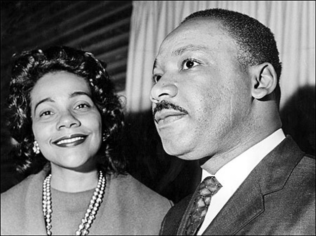 dr. king marries Coretta Scott, smith
