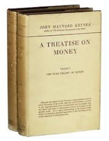 Kynes " Tratado sobre el dinero " Gran depresión