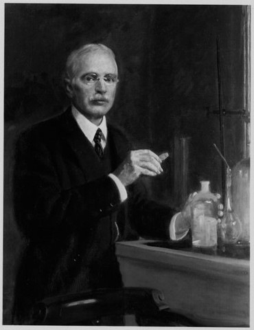 Theodore William Richards señala el peso atómico con gran exactitud de varios elementos químicos.