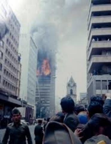 Incendio de la torre de Avianca