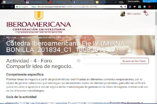 COMO?UNIVERSIDAD IBEROAMERICANA (emprendimiento)