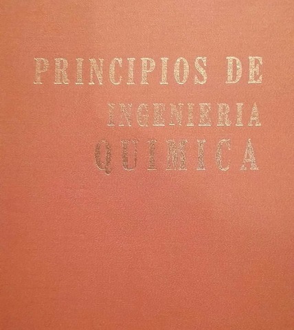 Primer libro de texto de la ingeniería química