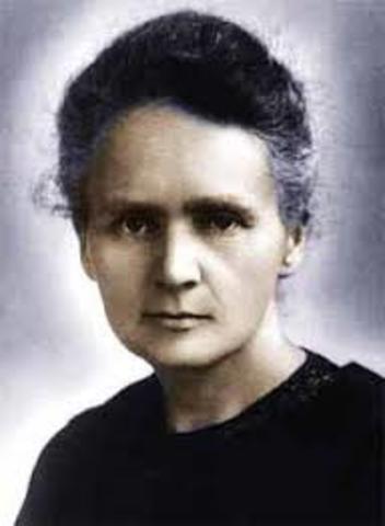 Marie Curie obtuvo la victoria