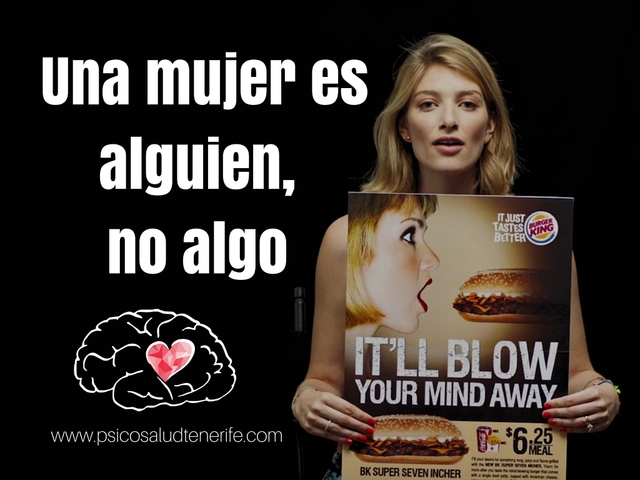 EFECTOS DE COSIFICAR A LA MUJER Y SENTIRSE COMO UN OBJETO