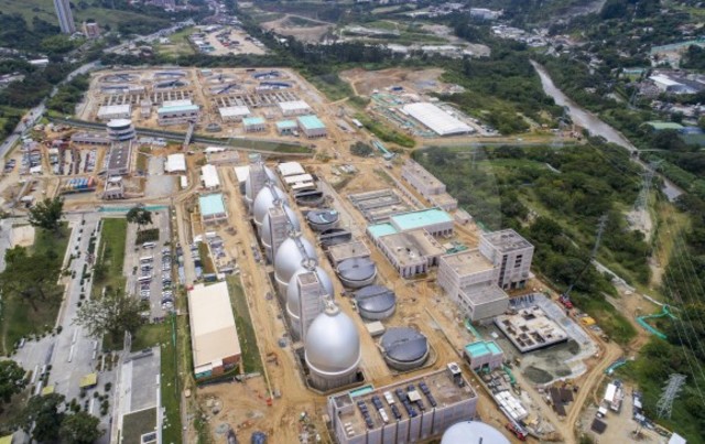 Se clausura el proceso de la planta de tratamiento residuales en Bello.