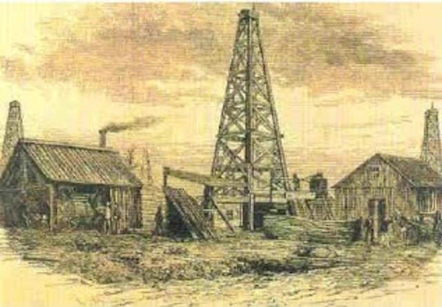 Inicio de la explotación comercial del petróleo