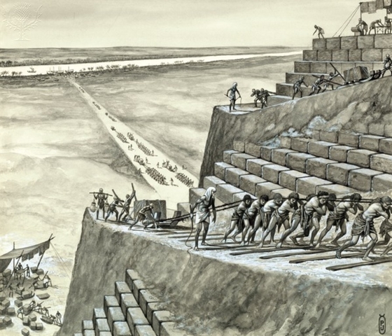 Construction of the Pyramids