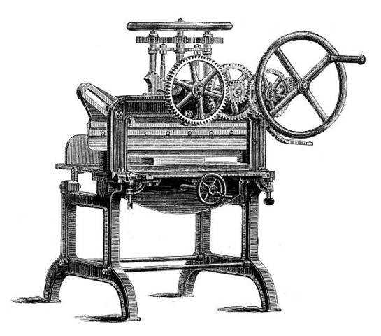 Gutenberg Develops New Printing Press