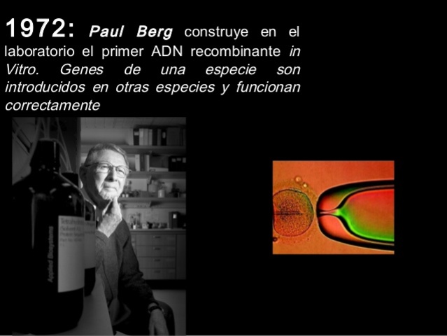 El primer ADN recombinante in Vitro