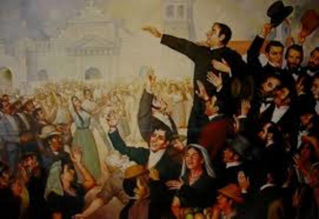 First cry of Independence