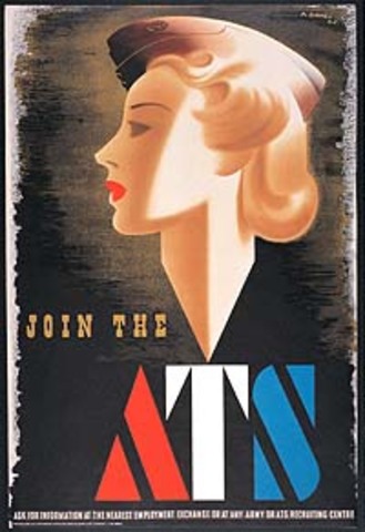 El modernismo pictórico: Games, carteles de la segunda guerra mundial.