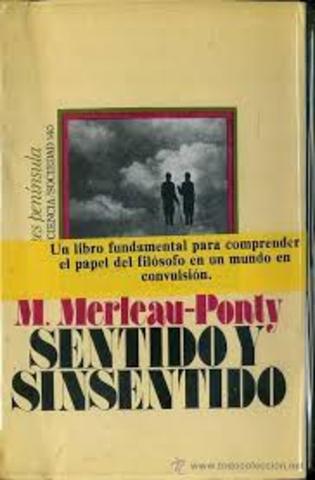 Sentido y no-sentido (Maurice Merleau-Ponty)