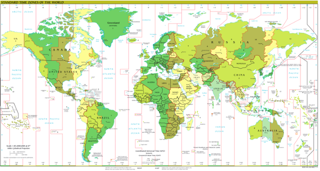Universal Time Coordinate (UTC)