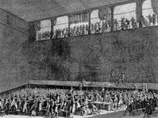 Se origina en la French Constituent Assembly la idea de utilizar tarjetas para la catalogación de libros