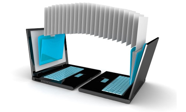 Aparición de la computadora para transmitir datos.