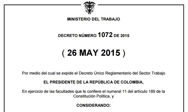 Decreto 1072